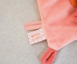 Niños Baby Nat Doudou Conejo Terracota Personalizable