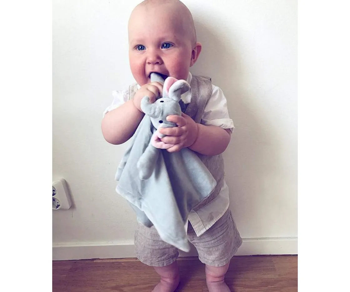 Twistshake Doudou Elefante Personalizable^Niños Juguetes Para Recién Nacidos