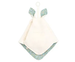 Bibs Liberty Doudou Kangaroo Eloise Ivory^ Muselinas Bebé