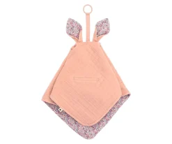 Bibs Liberty Doudou Kangaroo Eloise Blush^ Muselinas Bebé