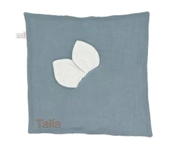 Cristina de Jos'h Doudou Rainbow Dots Azul Personalizable^ Doudous