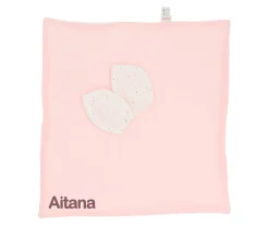 Cristina de Jos'h Doudou Rainbow Dots Rosa Personalizable