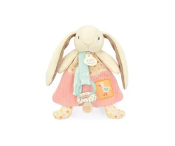 Doudou et Compagnie Doudou Sujetachupetes Lapin Ciboulette Personalizable