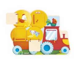 Niños Janod El Escondite del Tractor Farmhouse