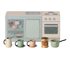 Maileg Encimera de Cocina Ratón^Niños Casa De Muñecas De Madera