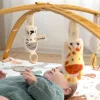 Mimaar Enrollagateo Maxi ABC con Arco y Muñecos Sensoriales^Niños Juguetes Para Recién Nacidos