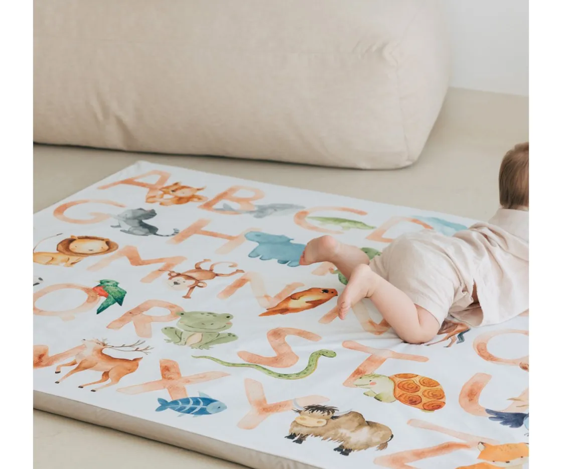 Niños Mimaar Enrollagateo Simple Estampado Maxi ABC