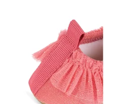 Niños Konges Slojd Escarpines Amandine con Volantes Rapture Rose