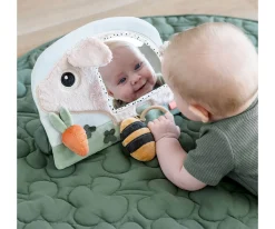 Niños Done by Deer Espejo Suelo Ajustable de Actividades Sensoriales Pigee