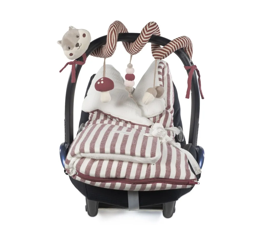 Niños Pasito a Pasito Espiral de Actividades Ardilla Cherry Rayas