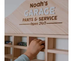 Walamami Estantería Pequeña de Madera para Coches de Juguete^ Decoración Pared Infantil