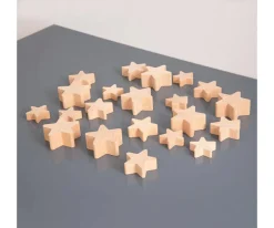 Niños TickiT Estrellas Madera Natural