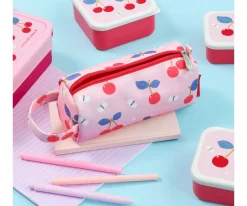 A Little Lovely Company Estuche Cherries Personalizable^ Estuches Escolares
