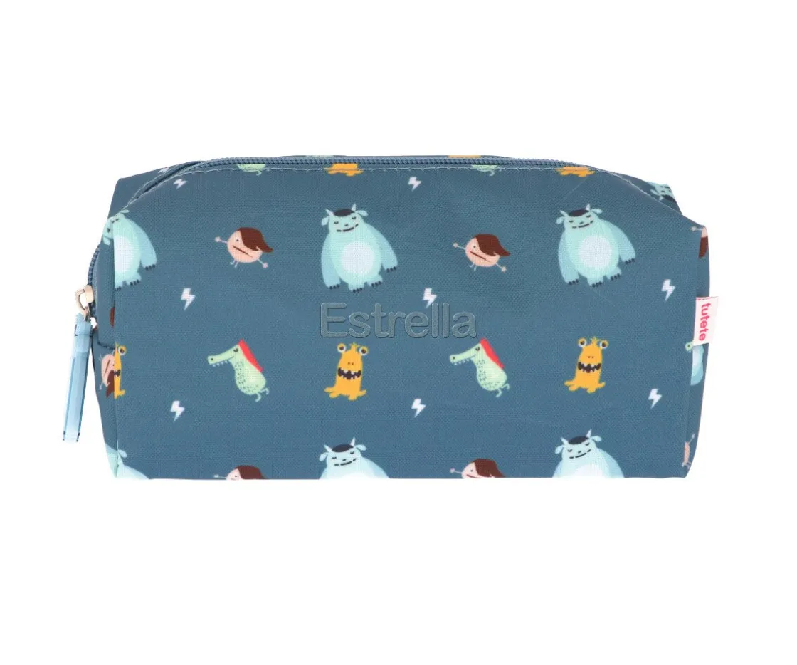 Tutete Estuche Escolar Little Monsters Personalizable