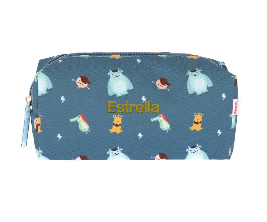 Tutete Estuche Escolar Little Monsters Personalizable