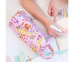 A Little Lovely Company Estuche Flowers Garden Personalizable^ Estuches Escolares