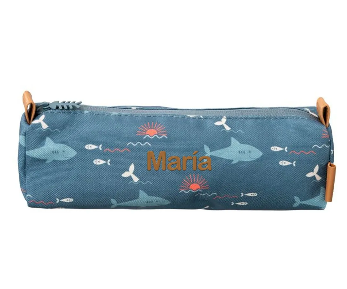 Fresk Estuche Shark Personalizable^ Estuches Escolares