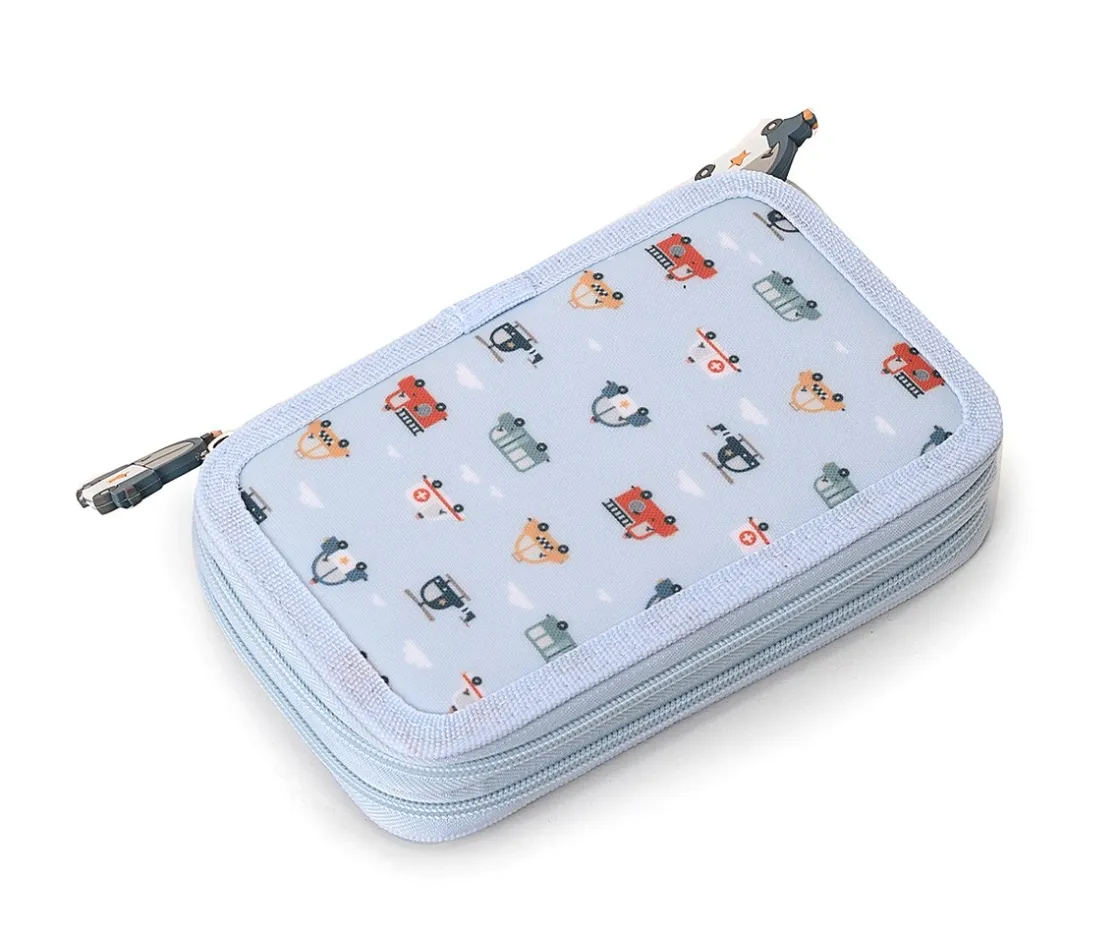 Tutete Estuche Plumier Doble City Cars