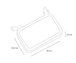 Tutete Estuche Plumier Doble The Three Little Pigs
