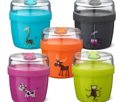 Carl Oscar Fiambrera Snack N'ice Cup L Jirafa Turquesa