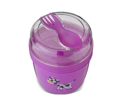 Carl Oscar Fiambrera Snack N'ice Cup L Purple^ Cajas De Almuerzo
