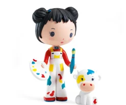 Niños Djeco Figura Tinyly Barbouille & Gribs