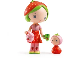 Niños Djeco Figura Tinyly Berry & Lila