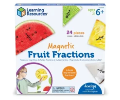 Niños Learning Resources Fracciones Magnéticas de Frutas
