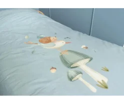 Little Dutch Funda Nórdica Cuna Pure Blue Forest Friends^ Ropa De Cuna Y Cama