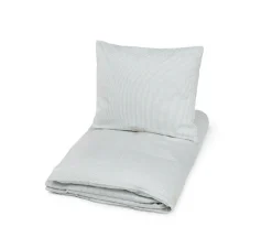 Cam Cam Funda Nórdica Stripes Blue 140x200 cm^ Ropa De Cuna Y Cama