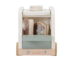 Niños Little Dutch Furgoneta Retro y Muñecos Encajables FSC