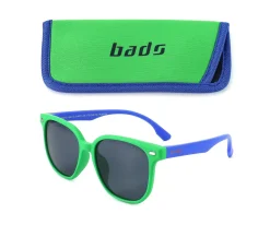 Bads Gafas de Sol (6-12años) + Gorrito de Playa Infantil UPF50+ Verde