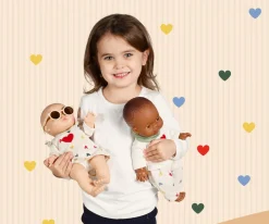 Heless Gafas de Sol Beige para Muñecos^Niños Accesorios Para Muñecas