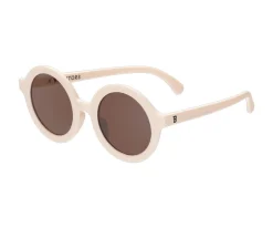 Babiators Gafas de Sol Flexibles (3-5años) Euro Round Amber Lenses Sweet Cream^Niños Gafas De Sol Para Niños