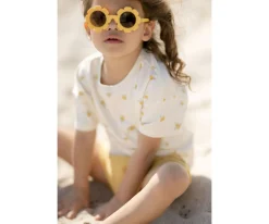 Babiators Gafas de Sol Flexibles Flower (3-5años) Sweet Sunflower^Niños Gafas De Sol Para Niños