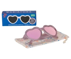 Babiators Gafas de Sol Flexibles Hearts(0-24m) Sparkle Squad^Niños Gafas De Sol Para Niños