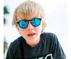 Babiators Gafas de Sol Flexibles Keyhole (+6 años) Polarizadas Jet Black^Niños Gafas De Sol Para Niños