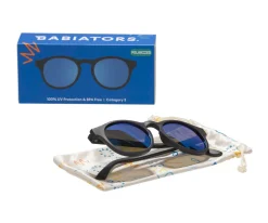 Babiators Gafas de Sol Flexibles Keyhole (+6 años) Polarizadas Jet Black^Niños Gafas De Sol Para Niños