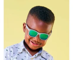 Babiators Gafas de Sol Flexibles (0-24m) Navigators Polarizadas Graphite Gray^Niños Gafas De Sol Para Niños