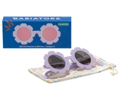 Babiators Gafas de Sol Flexibles (0-24m) Polarizadas Flower Irresistible Iris^Niños Gafas De Sol Para Niños
