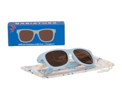 Babiators Gafas de Sol Flexibles Navigators (3-5años) Baby Blue Amber Lenses^Niños Gafas De Sol Para Niños