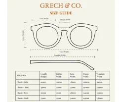 Grech & Co Gafas de Sol Flexibles Polarizadas Classic Adulto (+15 años) Desert Teal^Niños Gafas De Sol Para Niños