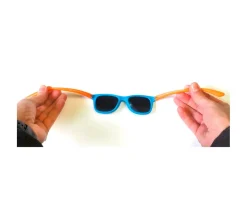 Bads Gafas de Sol Infantil Flexibles Verde-Azul (6-12años)^Niños Gafas De Sol Para Niños
