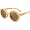 Grech & Co Gafas de Sol Infantil Polarizadas Round Buckwheat Plaid (18m-8años)^Niños Gafas De Sol Para Niños