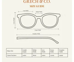 Grech & Co Gafas de Sol Polarizadas Classic (3-8 años) Wayfarer Fog^Niños Gafas De Sol Para Niños