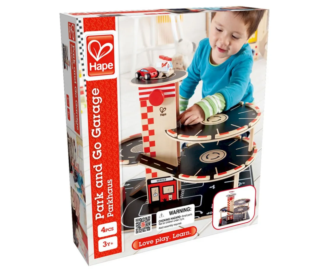 Niños Hape Garaje Estaciona y Circula