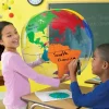 Learning Resources Globo Terráqueo Hinchable para Pintar^Niños Juguetes Niños 3 Años