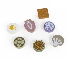 Niños Walking Mum Gofrera Madera Botton