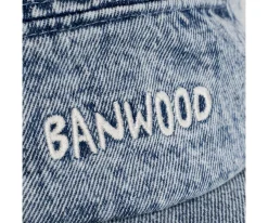Banwood Gorra Washed 5 Paneles Denim