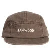 Banwood Gorra Washed 5 Paneles Brown